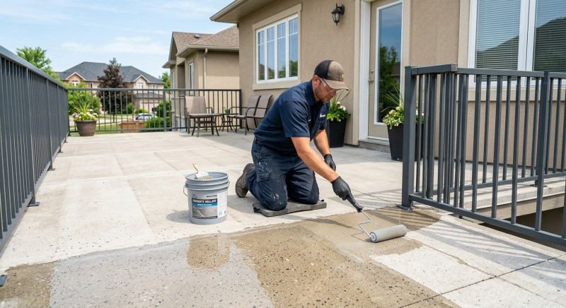 Concrete Patio Sealing in Kansas City, KS