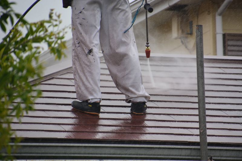 Aluminum Roof Cleaning detail