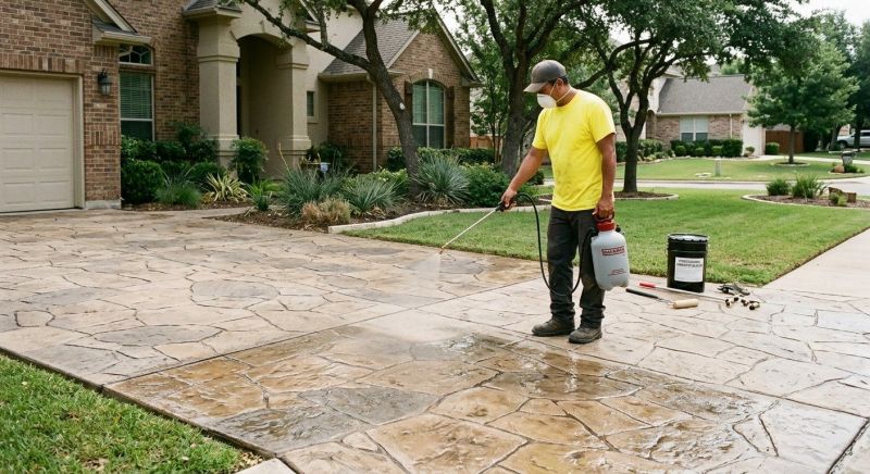 Sidewalk Concrete Sealing in Renton, WA